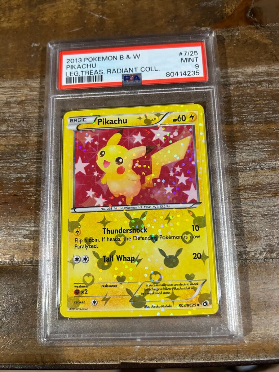 Pikachu Pokémon TCG Professional Sports Authenticator (PSA Pikachu Pokémon TCG Professional Sports Authenticator (PSA