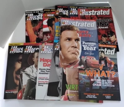 Lot of 12 NASCAR Illustrated Nextel Sporting News Magazines 2006  Foto 1 de 4