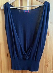 Gilet Top Smanicato Robe di Kappa Donna Taglia M Colore Blu - Foto 1 di 4
