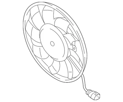 Ventilador motor original Volkswagen 5QN-959-455-A Foto 1 de 2