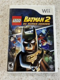 LEGO BATMAN 2 DC SUPER HEROES NINTENDO WII DISCO DE JUEGO, MANUAL Y ESTUCHE NES HQ
