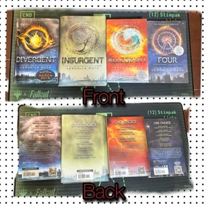 Divergent Series 4- Book Paperback Set: Divergent, Insurgent, Allegiant, Four - Picture 1 of 2