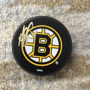 Disco de hockey autografiado por Hal Gill Boston Bruins NHL B2 ASCF - Imagen 1 de 5