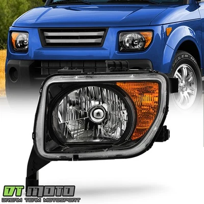 Repuesto de faro negro para Honda Element EX|LX 2007-2008 - conductor Foto 1 de 4