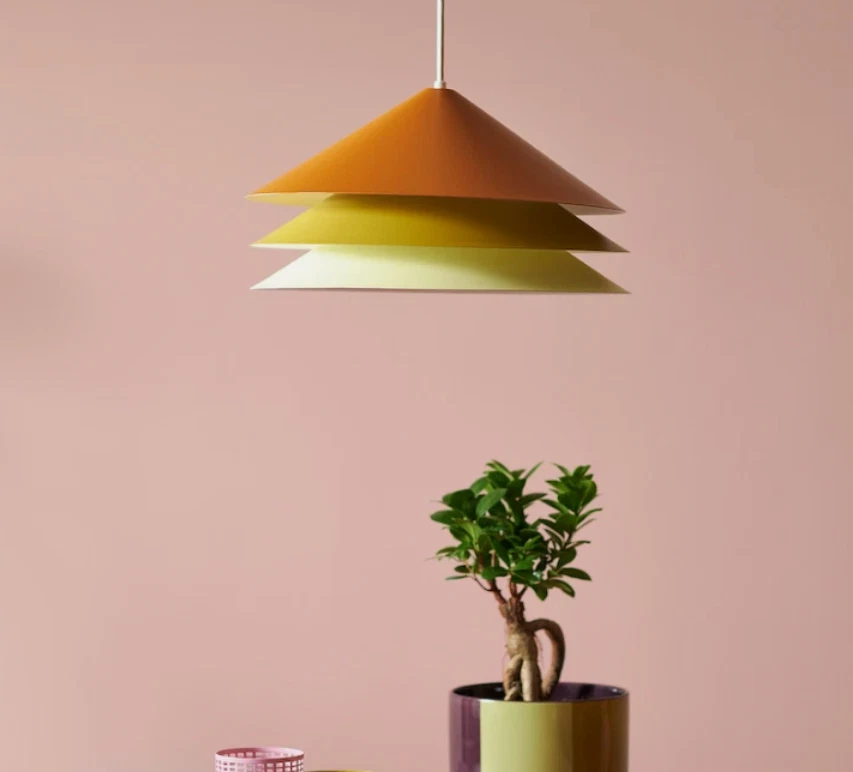 IKEA TESAMMANS Lamp Shade Steel Multicolor 35 cm 00568969 LAMP SHADE ONLY