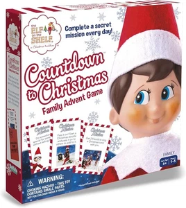 Elf On The Shelf Countdown To Christmas Family Advent Game - Buffalo Games - NEW - Picture 1 of 7