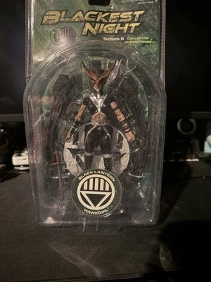 DC Direct Black Lantern Hawkgirl Blackest Night Series 6 Action Figure - Image 1 of 3