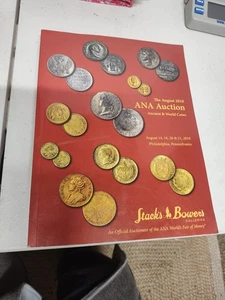 Stack's & Bowers Auction Catalog 8/2018 Ancient and World Coins  - Picture 1 of 4