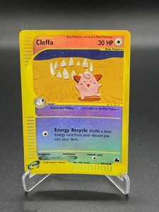Cleffa 48/144 Reverse Holo Aquapolis Pokemon Card LP - Picture 1 of 2