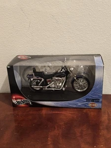 2000 100% Hot Wheels Harley-Davidson Dyna Wide Glide. 1:10 Scale. New in Box. - Picture 1 of 18