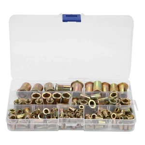 Tuerca remachadora M3-M10 150 piezas inserto roscado alta calidad práctico - Imagen 1 de 12