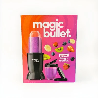 Magic Bullet Blender 250 Watt Tall and To Go Cup - Black - New - Image 1 of 3