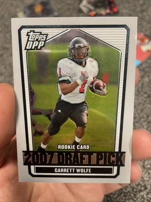 2007 Topps Draft Picks & Prospects Silver #36/299 Garrett Wolfe #113 N. Illinois - Image 1 of 3