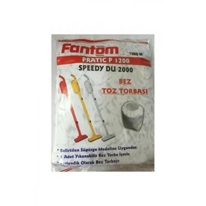 Fantom Pratic P1200 Speedy DU2000 Dust Bag Cloth Type – 2 PCS Set - Picture 1 of 2