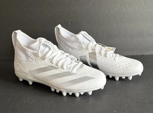 Botines de fútbol Adidas Adizero Impact.2 juveniles NUEVOS IF2520 blancos plateados talla 5,5 - Imagen 1 de 12