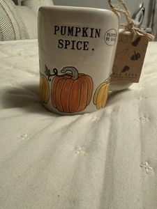 Rae Dunn Pumpkin Spice bemalt von Hand Becher - Bild 1 von 2
