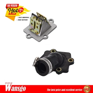 Scooters Intake Manifold Reed Valve Assembly For Yamaha Jog 50 CY50 CG50 USA - Foto 1 di 7