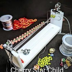 Adjustable loom for braiding plaiting beading macrame bracelet friendship T - Bild 1 von 8
