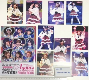 LIBRO DE FOTOS LOVE LIVE SUNSHINE Aqours LIVE&FAN MEETING & Limited 9 postales - Imagen 1 de 8