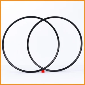 2x 29" MTB GRAVEL ROAD RIMS 24 holes mountain bike disc brake xc 29er 622 700c - Picture 1 of 5