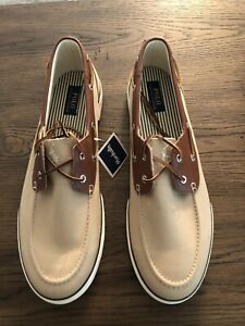 mens canvas boat shoes wide width