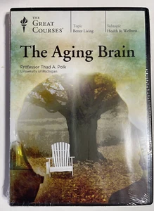 DVD Aging Brain by Thad A. Polk NEW Brain Science Memory Great Courses STEM - Foto 1 di 2
