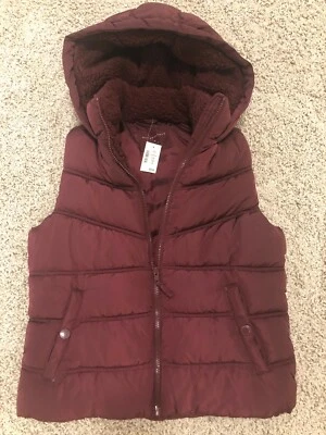 Aeropostale Women's Hoodie Vest, Size M, NWT - Image 1 of 2
