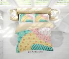 3D Geometry Abstract Color Quilt Cover Set Duvet Cover Bedding Pillowcases
