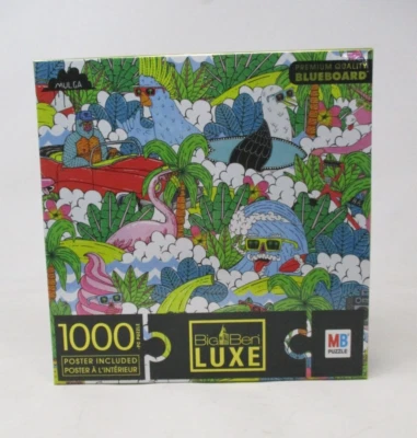 Rompecabezas Milton Bradley Big Ben Luxe: Party Time - 1000 piezas Foto 1 de 2