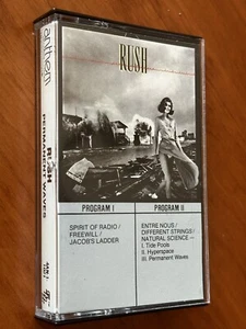 Rush Permanent Waves- Original Anthem Canada 1979 Cassette MINT NOS Never played - Picture 1 of 7