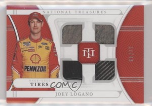 2022 Panini National Treasures Quad Race Used Tires /49 Joey Logano #QRU-JLO