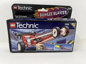 Vintage (1997) Lego Technic: Blast-Off Dragster (#2129) Open Box Sealed Bags - Picture 1 of 12