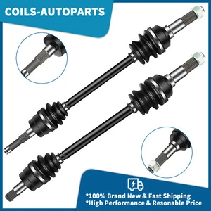Par de ejes CV delantero izquierdo derecho para Yamaha 450 2006-2009 660 2006-2007 Rhino 4x4 - Imagen 1 de 6