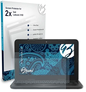 Bruni 2x Schermfolie voor Dell Latitude 3190 Screen Protector Displaybeveiliging - Afbeelding 1 van 4