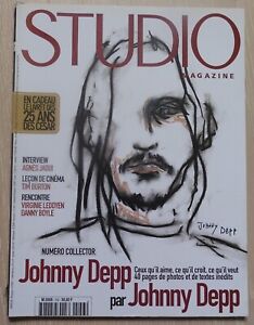 Studio Magazine n° 153  Février 2000   Johnny Depp par Johnny Depp