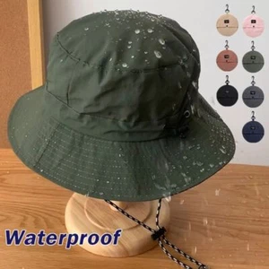 Sun Protection Summer Bucket Hat Waterproof Panama Hat Camping Hiking - Picture 1 of 19