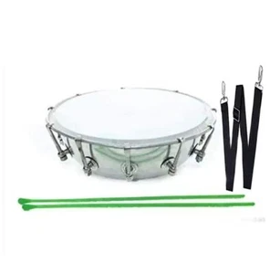 Musicals 12 Zoll Stahl Dhol Tasha Trommel mit Stickgürtel (1er Pack) - Bild 1 von 4