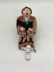 Native American Jemez pottery Story Teller Joyce Lucero - Picture 1 of 5