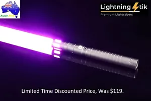 100cm Metal Lightsaber Star Wars Heavy Duty 11 Colours 3 Sound Font Rechargeable - Bild 1 von 15