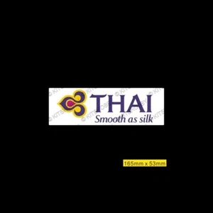 Thai Airways Logo Aufkleber (Größe 16,5 cm x 5,3 cm) - Bild 1 von 1