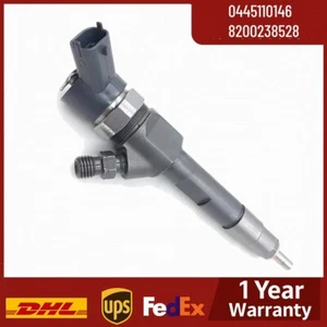 Diesel Fuel Injector 0445110146 8200238528 For Opel Renault VIVARO Box LAGUNA - Picture 1 of 7