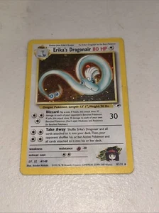 Erika's Dragonair 004/132 Gym Heroes Holo - Foto 1 di 16