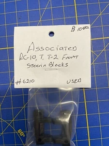 Associate RC 10 T,T-2 Front Steering Blocks # 6210 **USED** - Picture 1 of 4