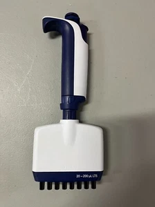PIPETA manual Rainin 8 CANALES VOLUMEN 20-200 uL LTS - Imagen 1 de 4