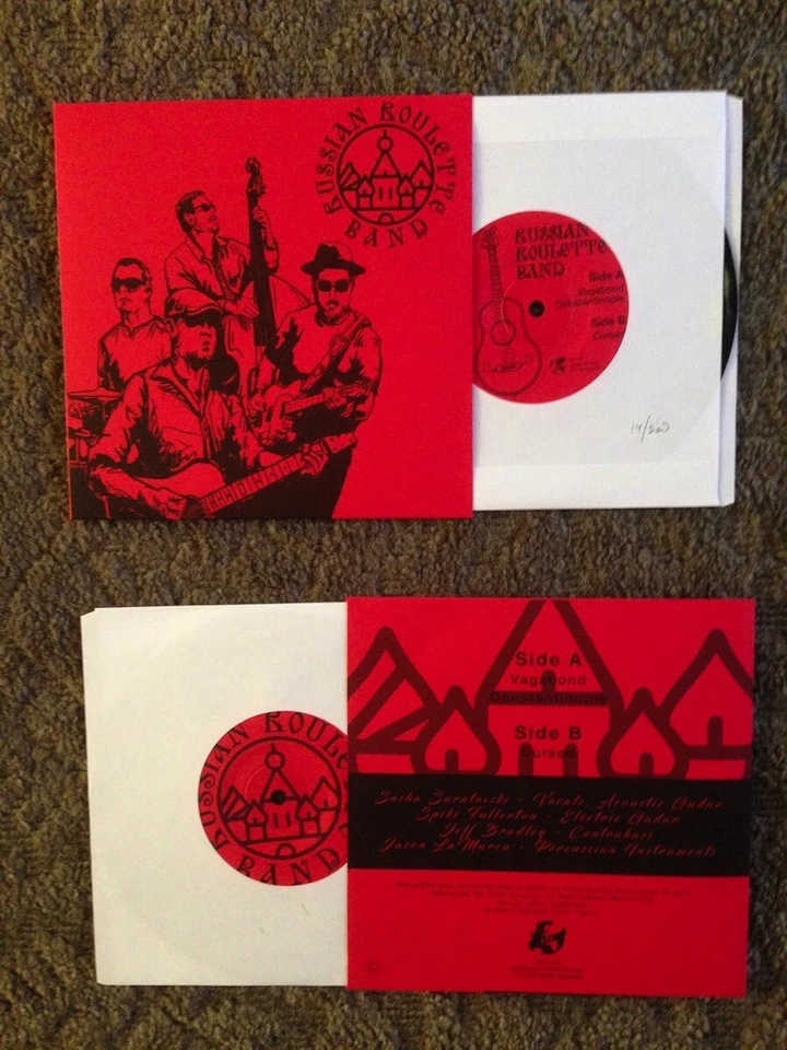 Russian Roulette Band s/t 7" record - NEW - Image 1 of 1