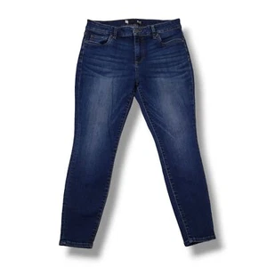 Kut from the Kloth Donna Ankle Skinny Jeans Womens 8 Petite High Rise - Picture 1 of 9