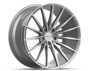 19 inch INOVIT TORQUE Wheels Silver Staggered Size 19x8.5 and 19x9.5 PCD 5x114.3 - Picture 1 of 12