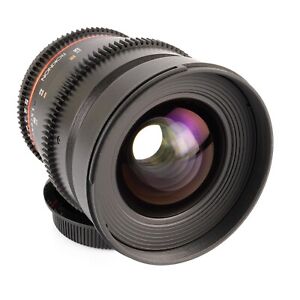 Rokinon 24mm T1.5 ED AS IF UMC II CINE Lens Canon EF Mount