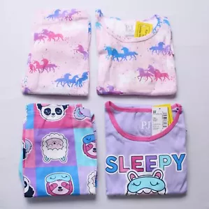 The Children’s Place Toddler Girl's 2-Pack Llama Unicorn PJs EJ2 Multi Size 5T - Picture 1 of 15
