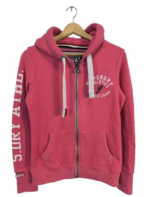 SUPERDRY Chaqueta de tela de sudadera Mujeres Sudadera Talla EU 36 rosa - Imagen 1 de 4